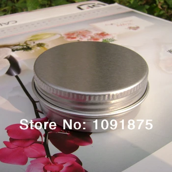 Free shipping 100pc/lot 30ml Aluminium jar,comestic containers with screw thread ,30g Lip Balm Gloss Candle Packaging,cream jar
Free shipping 100pc/lot 30ml Aluminium jar,comestic containers with screw thread ,30g Lip Balm Gloss Candle Packaging,cream jar