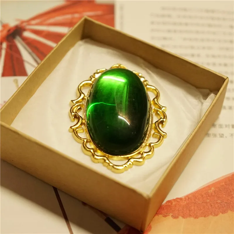Anime Violet Evergarden Cosplay Necklace Vintage Pendant Green Diamond Jade Accessories Bolo Tie Props Woman Jewelry Fans Gifts
Anime Violet Evergarden Cosplay Necklace Vintage Pendant Green Diamond Jade Accessories Bolo Tie Props Woman Jewelry Fans Gifts