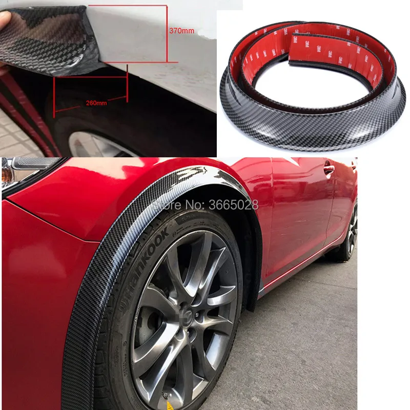 Universal Two Pcs* 150cm Car Fender Flares Extension Wheel Eyebrow Protector Lip Moulding
Universal Two Pcs* 150cm Car Fender Flares Extension Wheel Eyebrow Protector Lip Moulding