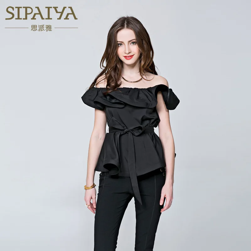 New Undertakes to speed sell pass summer han edition shirt sexy accept waist shoulder one word led falbala coat female
New Undertakes to speed sell pass summer han edition shirt sexy accept waist shoulder one word led falbala coat female