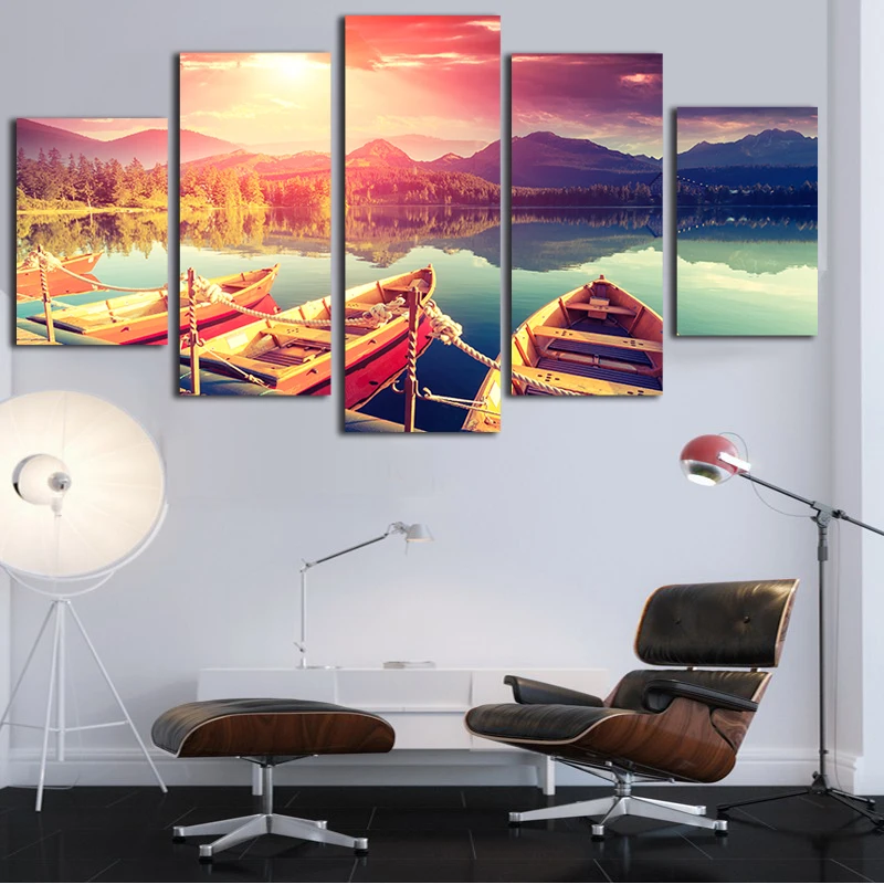 Colorful Scenic Art Canvas Painting Unframed 5 Piece Large HD Beautiful Sky view for Living Room Wall Picture Decoration Home
Colorful Scenic Art Canvas Painting Unframed 5 Piece Large HD Beautiful Sky view for Living Room Wall Picture Decoration Home