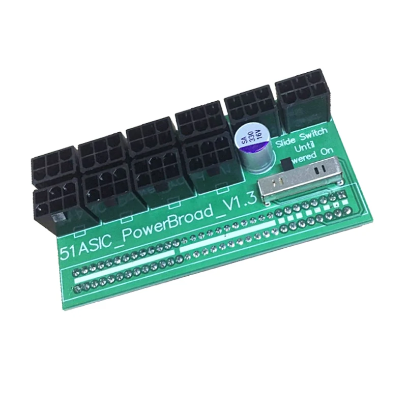 1PCS Breakout Board for HP 1200w/750w Power Module GPU Open Rig Mining Ethereum Electronic Components & Supplies
1PCS Breakout Board for HP 1200w/750w Power Module GPU Open Rig Mining Ethereum Electronic Components & Supplies