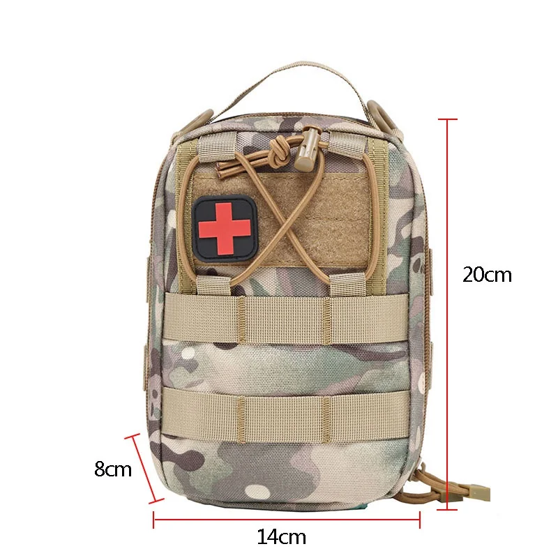 1000D Nylon Military Survival Kit Hiking Sports bags Camping Emergency Bag First Aid Camouflage Medical Pouch
1000D Nylon Military Survival Kit Hiking Sports bags Camping Emergency Bag First Aid Camouflage Medical Pouch