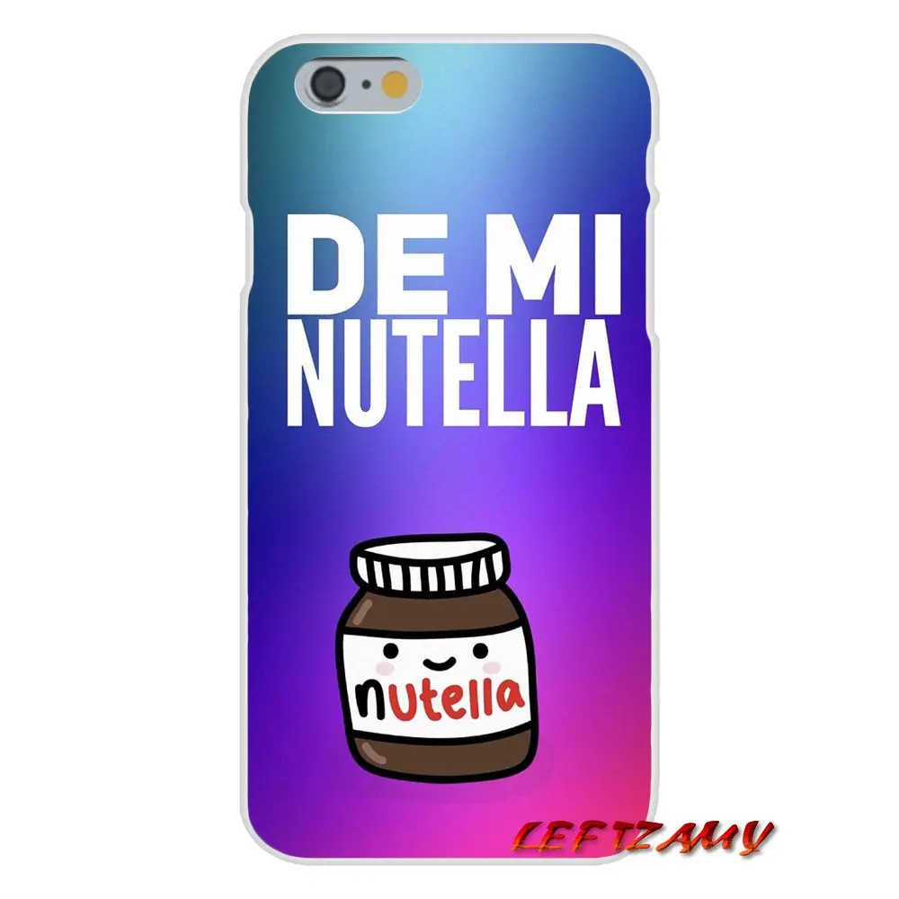 Для iPhone X XR XS MAX 4 4S 5 5S 5C SE 6 6S 7 8 Plus шоколад Tumblr Nutella бутылка коллаж аксессуары чехол