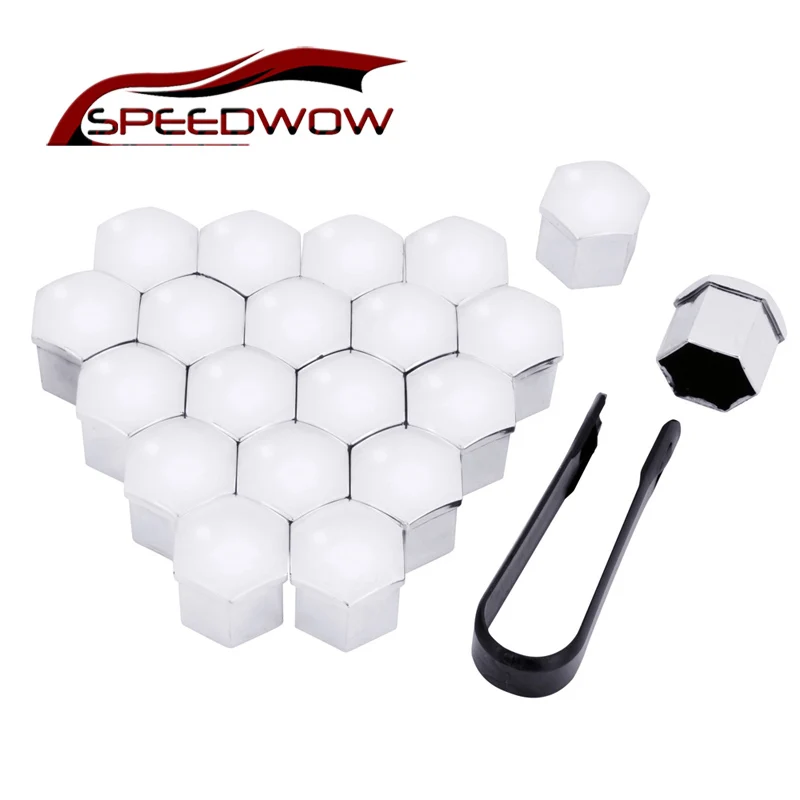 SPEEDWOW 20Pcs Car Wheel Nut Bolt Head Caps Auto Hub Screw Cover 21mm Bolt Rims Dust Proof Protector Caps
SPEEDWOW 20Pcs Car Wheel Nut Bolt Head Caps Auto Hub Screw Cover 21mm Bolt Rims Dust Proof Protector Caps