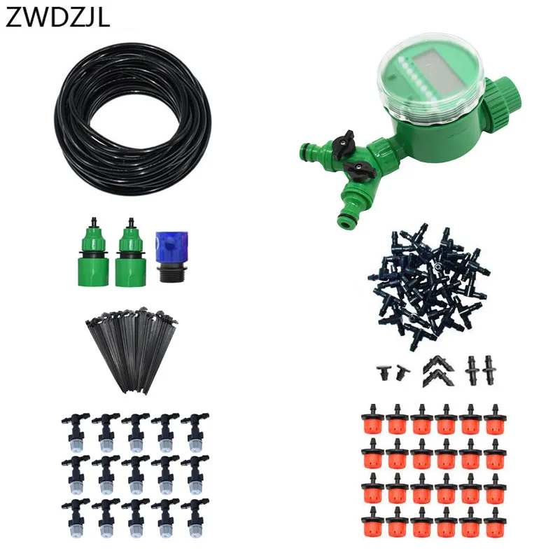Automatic Controller Irrigation System 2 way Watering Kit DIY Automatic Garden Watering Strawberry Irrigation 1 set
Automatic Controller Irrigation System 2 way Watering Kit DIY Automatic Garden Watering Strawberry Irrigation 1 set