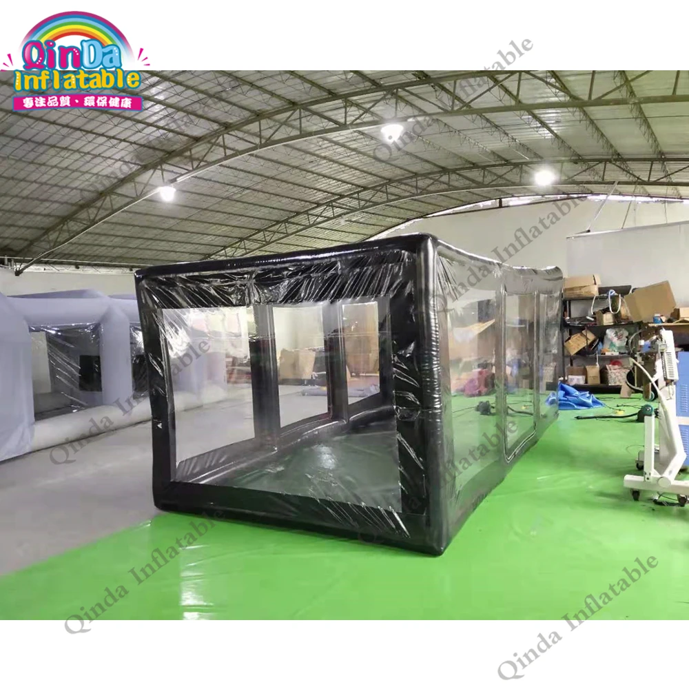 

Hot product inflatable car cover showcase,5x2.8x2m inflatable car wash tent with factory price