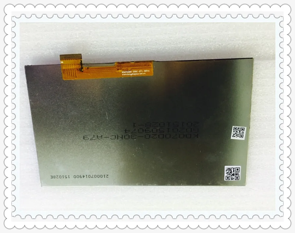 Высококачественный KD070D20-30NC-B71-REV A ЖК-экран 7 "IPS LCD Panel LCD display 164x97 мм 1024X600 HD 30pin Бесплатная доставка
Высококачественный KD070D20-30NC-B71-REV A ЖК-экран 7 "IPS LCD Panel LCD display 164x97 мм 1024X600 HD 30pin Бесплатная доставка