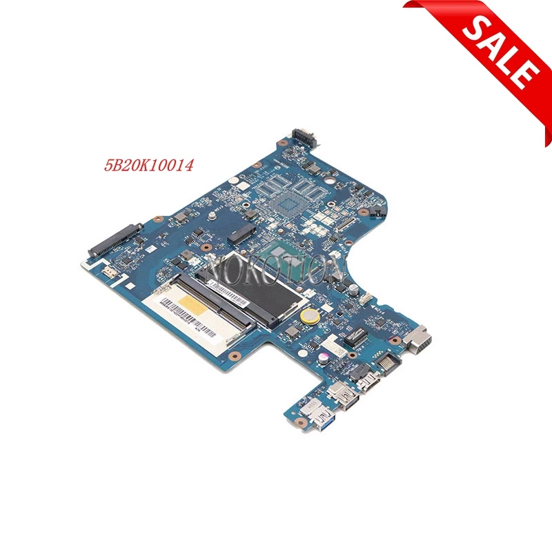 Nokotion AILG1 NM-A331 For lenovo ideapad G70-80 G70-70 5B20K10014 laptop motherboard DDR3L with SR24B 3825U
Nokotion AILG1 NM-A331 For lenovo ideapad G70-80 G70-70 5B20K10014 laptop motherboard DDR3L with SR24B 3825U