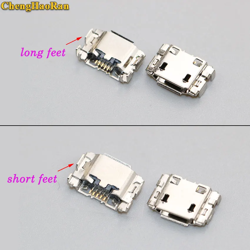 ChengHaoRan 1 шт. 5-контактный длинный/Короткий разъем Micro USB для Samsung, мобильный телефон, зарядный порт, разъем Micro USB
ChengHaoRan 1 шт. 5-контактный длинный/Короткий разъем Micro USB для Samsung, мобильный телефон, зарядный порт, разъем Micro USB