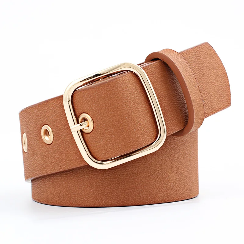 OLOME 105x3.5cm Wide Belt Leather Women Gold Pin Buckle Black White Female Waist Belts Strap for Jeans
OLOME 105x3.5cm Wide Belt Leather Women Gold Pin Buckle Black White Female Waist Belts Strap for Jeans