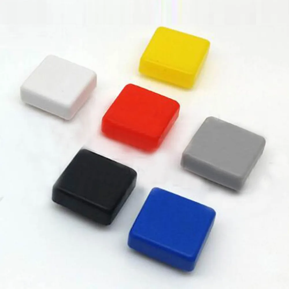 100pcs 9.2*9.2mm push button cap square switch caps multi color cover for 12*12mm square switches wholesale price
100pcs 9.2*9.2mm push button cap square switch caps multi color cover for 12*12mm square switches wholesale price