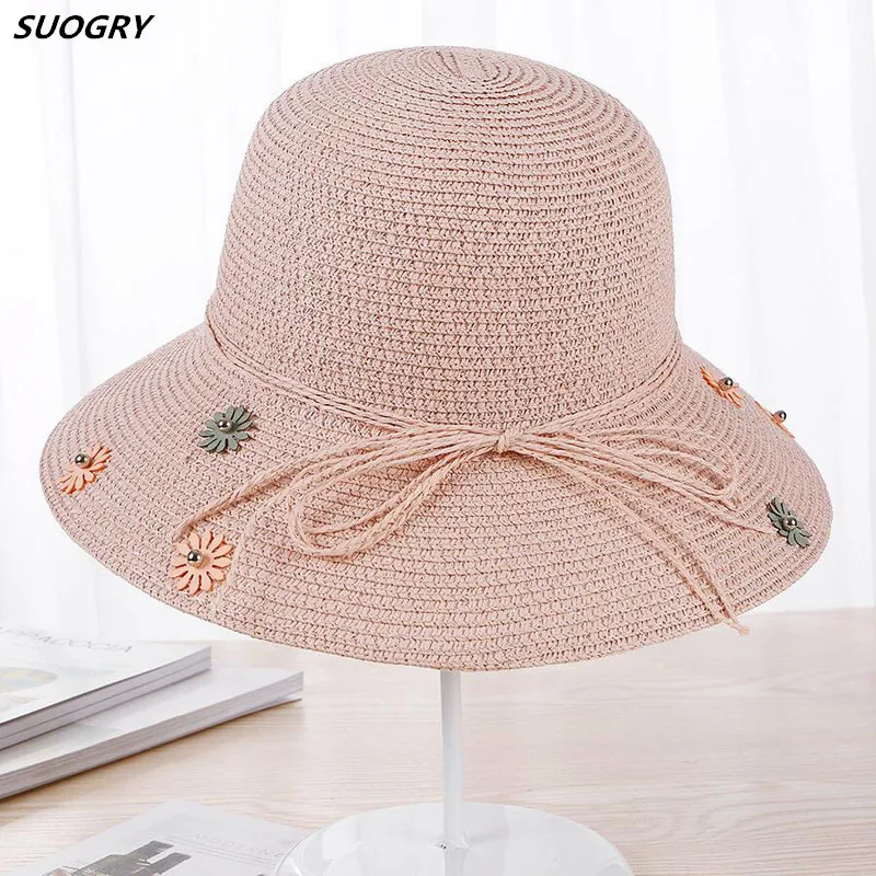 SUOGRY Floppy Straw Hat Large Brim Sun Hat Women Summer Beach Cap Big Foldable Fedora Hats For Women
SUOGRY Floppy Straw Hat Large Brim Sun Hat Women Summer Beach Cap Big Foldable Fedora Hats For Women