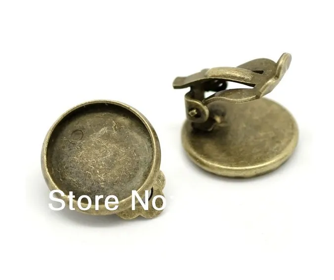 Бесплатная доставка, зажимы для сережек с круглым кабошоном бронзового тона (12 мм) 
Бесплатная доставка, зажимы для сережек с круглым кабошоном бронзового тона (12 мм)