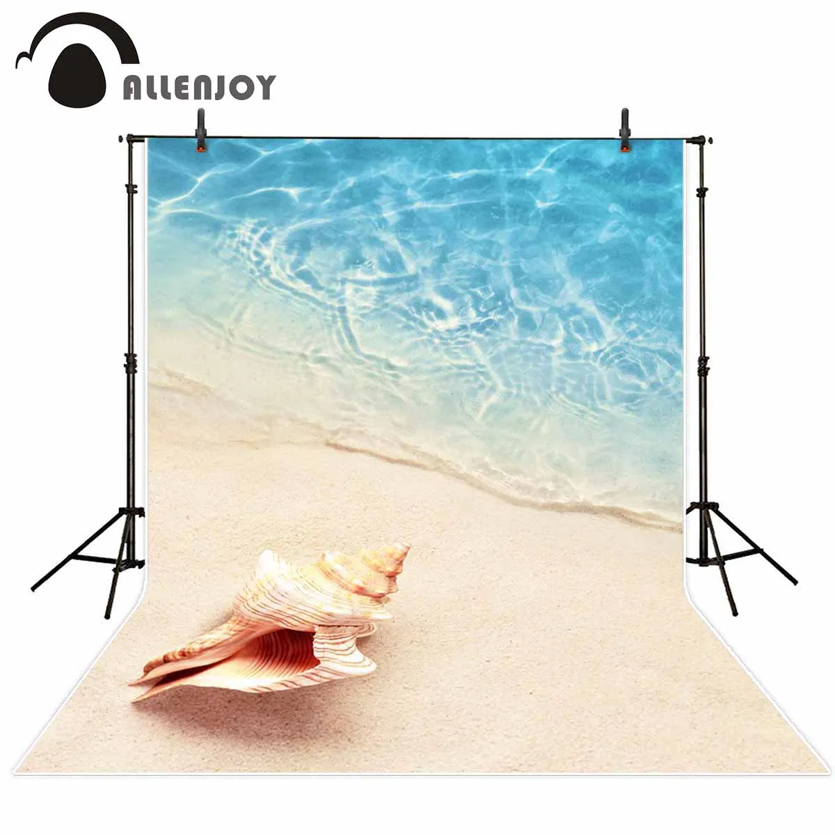 Allenjoy Summer Beach Photo Backdrop Sea Conch Photography Background Blue Water Sand for Photo Studio Photophone Photocall
Allenjoy Summer Beach Photo Backdrop Sea Conch Photography Background Blue Water Sand for Photo Studio Photophone Photocall