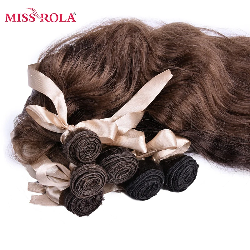 Волнистые синтетические волосы Miss Rola Kanekalon 6 шт./компл. для наращивания волос