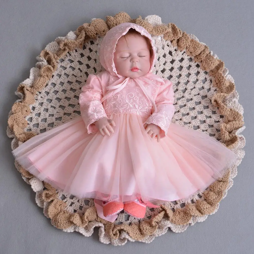 Autumn Baby Girls Dress Elegant Communion Dresses Infant Long Sleeve Princess Party Wedding Dress Christening Gown with hat
Autumn Baby Girls Dress Elegant Communion Dresses Infant Long Sleeve Princess Party Wedding Dress Christening Gown with hat