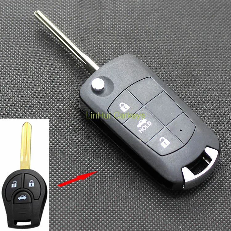 PINECONE for NISSAN SUNNY SYLPHY MARCH TIIDA Remote Key 3 Buttons Uncut Blade Modified Remote Blank Key Shell 1 PC
PINECONE for NISSAN SUNNY SYLPHY MARCH TIIDA Remote Key 3 Buttons Uncut Blade Modified Remote Blank Key Shell 1 PC