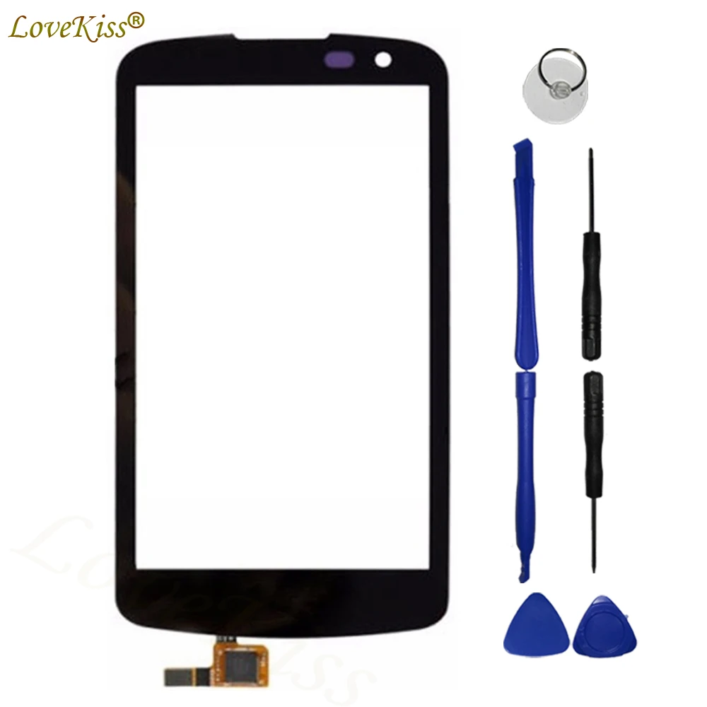 Передняя панель K4 для LG K120 K121 K130 K130E сенсорный экран K120E ЖК дисплей дигитайзер