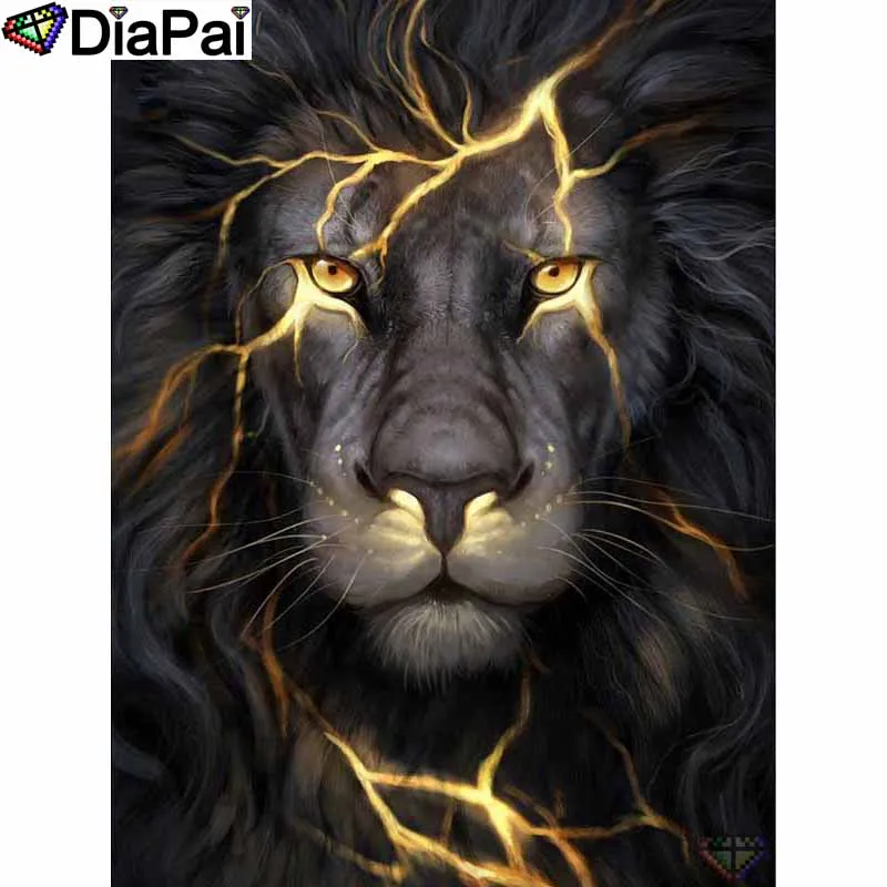 DIAPAI 5D DIY Diamond Painting 100% Full Square/Round Drill "Animal lion" Diamond Embroidery Cross Stitch 3D Decor A21476
DIAPAI 5D DIY Diamond Painting 100% Full Square/Round Drill "Animal lion" Diamond Embroidery Cross Stitch 3D Decor A21476