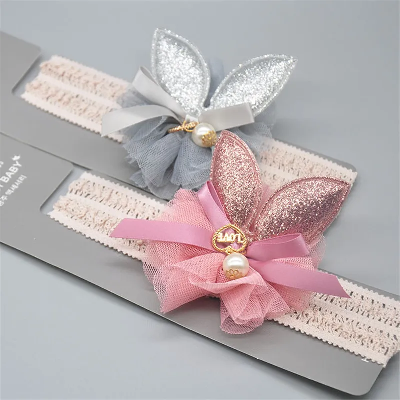 Cute Baby Girl Headband Sweet Rabbit Ears Pearl Bow Hair Band Children elastic hair band headband Lace Hair Accessories
Cute Baby Girl Headband Sweet Rabbit Ears Pearl Bow Hair Band Children elastic hair band headband Lace Hair Accessories