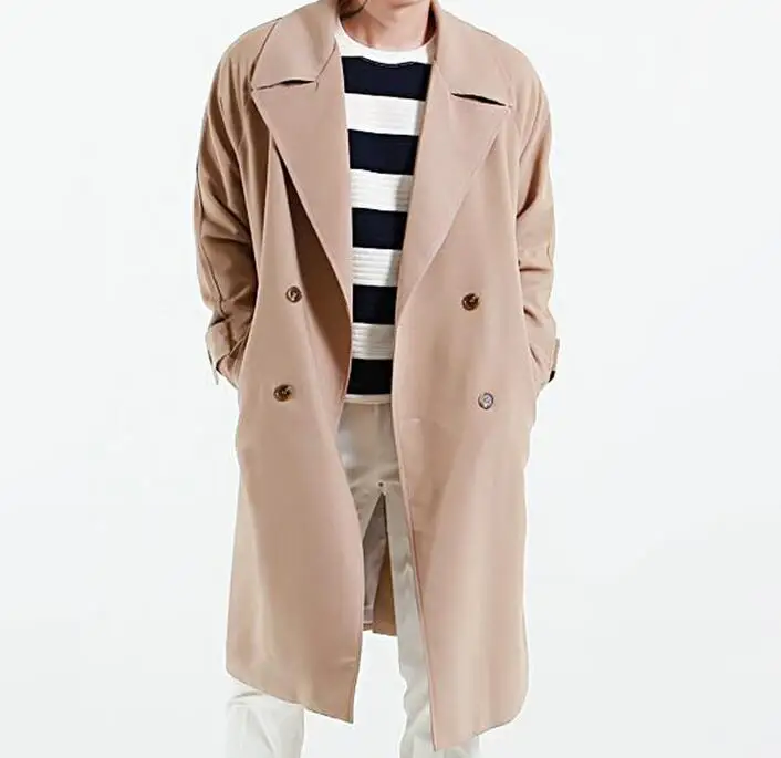 S-6XL HOT / Spring Male New Big yards loose fashion long-sleeved overcoat shoulder long windbreaker
S-6XL HOT / Spring Male New Big yards loose fashion long-sleeved overcoat shoulder long windbreaker