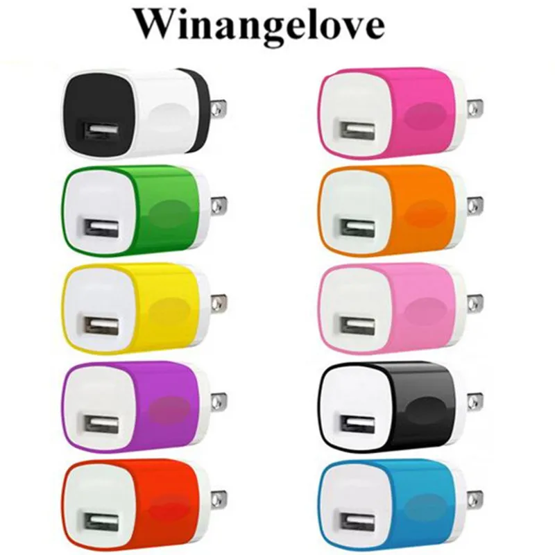Winangelove 100pcs/lot colorful 1A us wall charger adapter power adapter for samsung s7 s6 for iphone7 6 5 5s
Winangelove 100pcs/lot colorful 1A us wall charger adapter power adapter for samsung s7 s6 for iphone7 6 5 5s