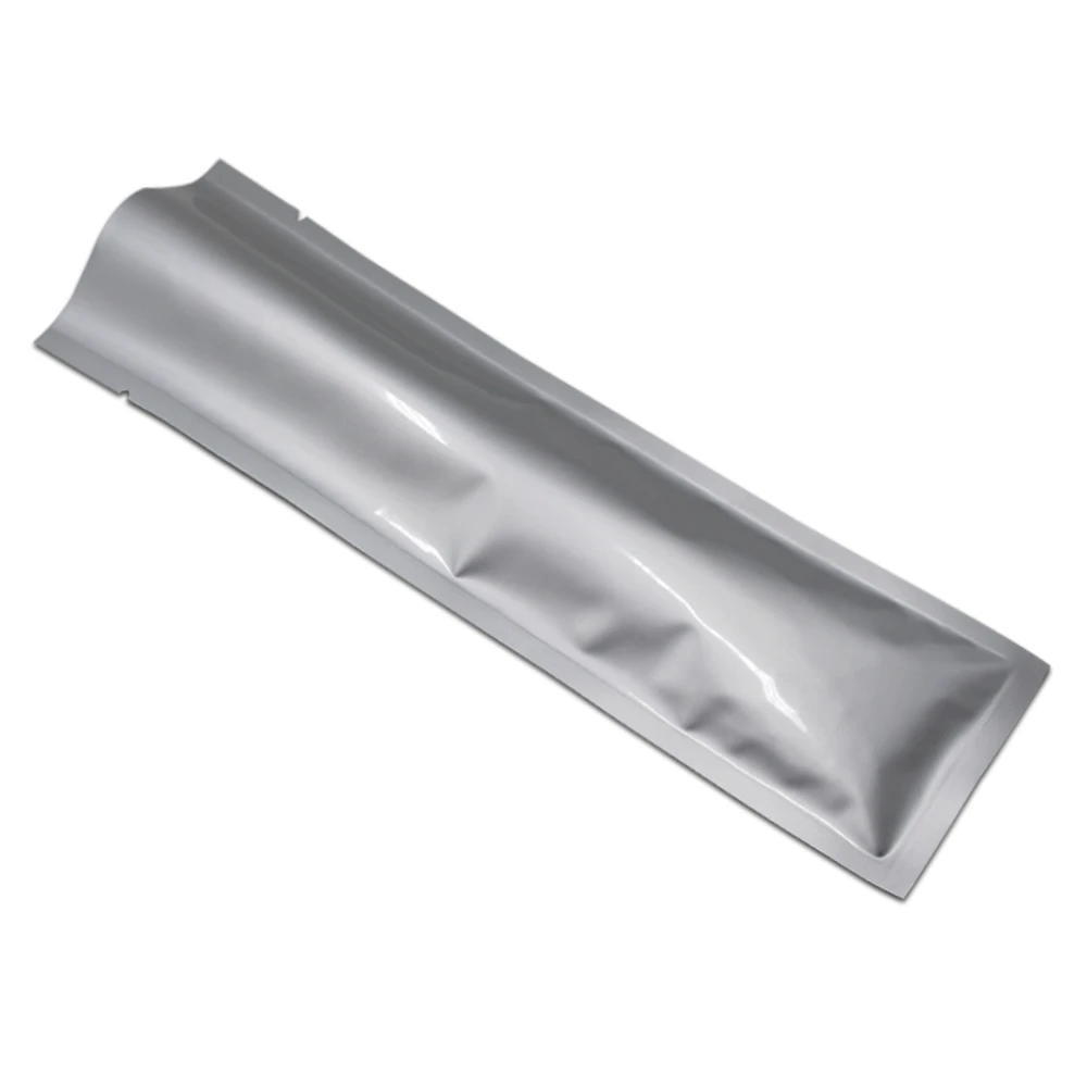 100PCS Silver Pure Aluminum Foil Open Top Package Bag Heat Sealable Mylar Flat Powder Tea Storage Pouch Snack Retail Vacuum Bags
100PCS Silver Pure Aluminum Foil Open Top Package Bag Heat Sealable Mylar Flat Powder Tea Storage Pouch Snack Retail Vacuum Bags