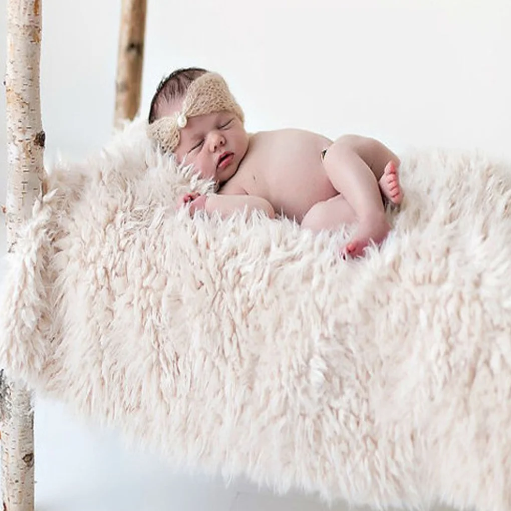 New Baby Receiving Blankets Faux Fur Photograph Prop Blanket Infant Sleeping Swaddle Soft Blanket
New Baby Receiving Blankets Faux Fur Photograph Prop Blanket Infant Sleeping Swaddle Soft Blanket