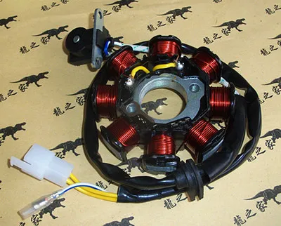 Magneto Stator Coil Generator Spare Parts Motorcycle 8 Poles Full-wave DC For Honda WH100 GCC100 SCR100 GY6 139QMB 139QMA
Magneto Stator Coil Generator Spare Parts Motorcycle 8 Poles Full-wave DC For Honda WH100 GCC100 SCR100 GY6 139QMB 139QMA