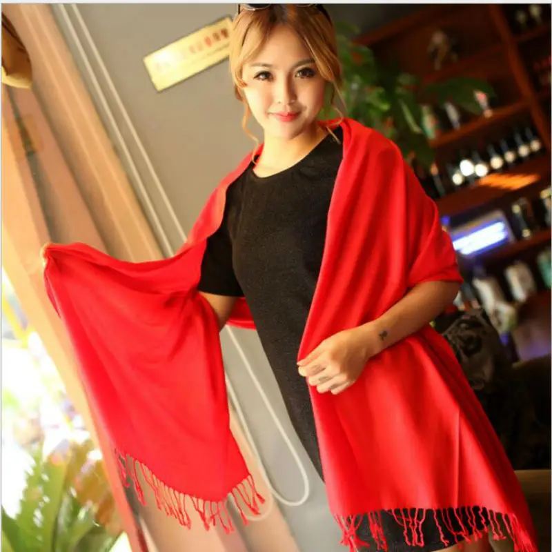 Long Shawl Tassels Fringe Scarves Pashmina Elegant Womens Solid Warm Soft Autumn Winter Wrap Scarf Capes Gifts 180cm*70cm
Long Shawl Tassels Fringe Scarves Pashmina Elegant Womens Solid Warm Soft Autumn Winter Wrap Scarf Capes Gifts 180cm*70cm