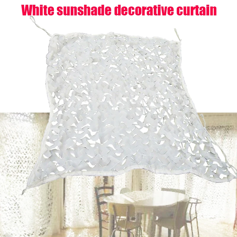 2X3 3X4 2X6M Snow White Camo Net Military Outdoor Camping Mesh Netting Garden Wedding Party Decoration Balcony Sun Shelter Net
2X3 3X4 2X6M Snow White Camo Net Military Outdoor Camping Mesh Netting Garden Wedding Party Decoration Balcony Sun Shelter Net