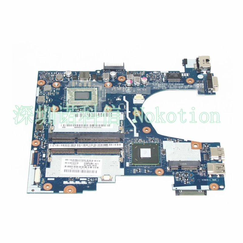 NOKOTION NBM8911003 NB.M8911.003 Q1VZC Женская материнская плата для ноутбука Acer Aspire LA-8943P SR105 2127U CPU
NOKOTION NBM8911003 NB.M8911.003 Q1VZC Женская материнская плата для ноутбука Acer Aspire LA-8943P SR105 2127U CPU