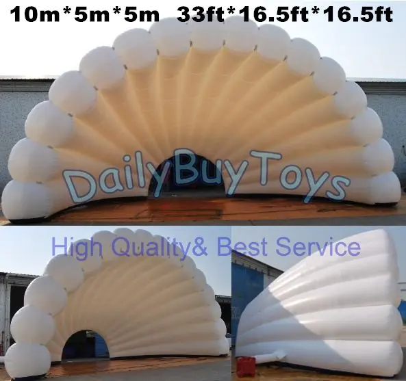 TT15 Crazy Price Inflatables Event shell dome Tent /white tent PVC 33ft + Free Reapir kits + Free CE/UL Blower + Free Shipping
TT15 Crazy Price Inflatables Event shell dome Tent /white tent PVC 33ft + Free Reapir kits + Free CE/UL Blower + Free Shipping