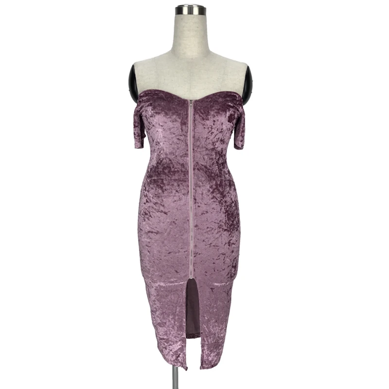 Yilia Sexy Slash Neck Bodycon Bandage Dress Women Short Sleeve Vintage Velvet Dress 2020 Summer Solid Pencil Club Party Dresses
Yilia Sexy Slash Neck Bodycon Bandage Dress Women Short Sleeve Vintage Velvet Dress 2020 Summer Solid Pencil Club Party Dresses