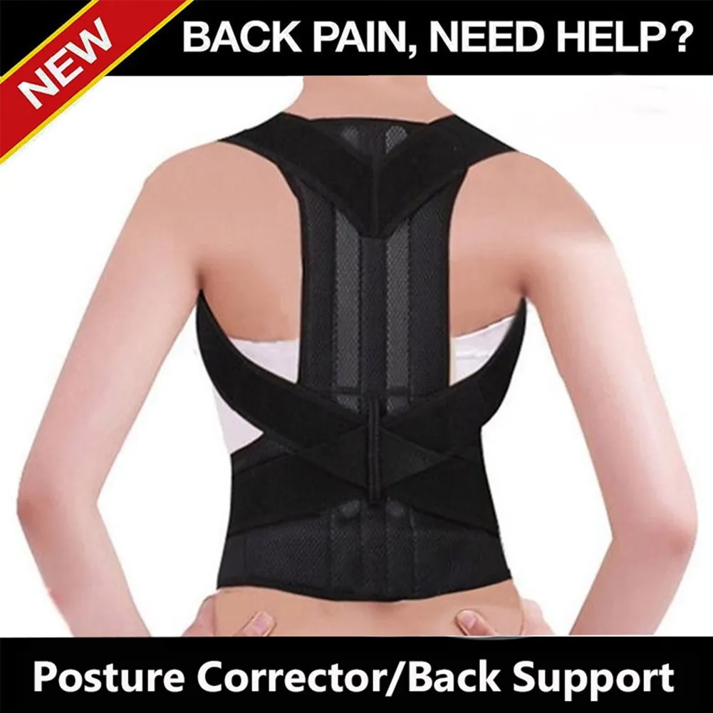 

USPS Posture Corrector for Women Shoulder Support Belt Upper Back Pain Relief Spine Protector Body Shaper Bodysuits USA Designed