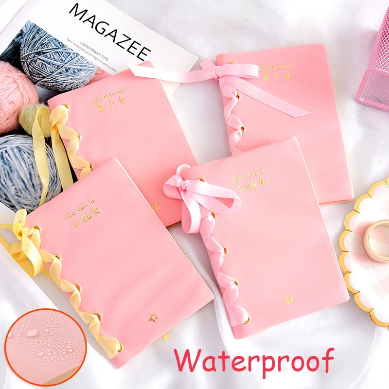 New Arrival Waterproof Notebook Cute Lovely pink girl Diary Planner Notepad for School Office Supplies Kawaii Stationery Gift
New Arrival Waterproof Notebook Cute Lovely pink girl Diary Planner Notepad for School Office Supplies Kawaii Stationery Gift