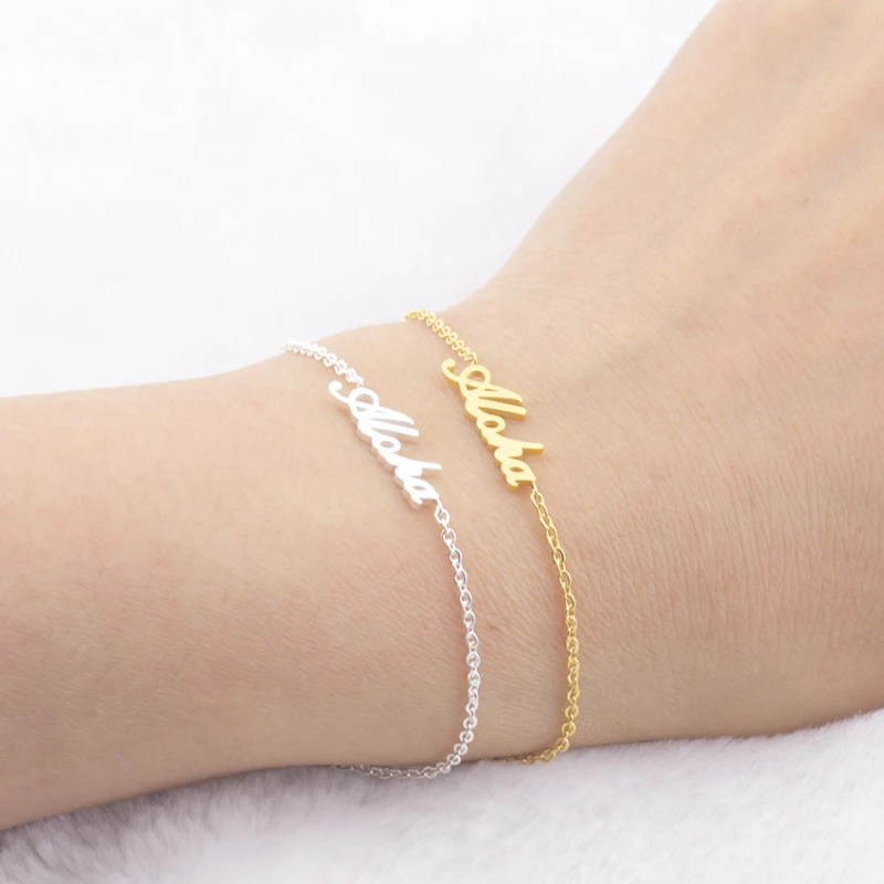 Hawaiian Greeting Aloha Letter Bracelet For Women's Charm Stainless Steel Lovely Bracelets Femme Acier Inoxydable Bff Gifts 2021
Hawaiian Greeting Aloha Letter Bracelet For Women's Charm Stainless Steel Lovely Bracelets Femme Acier Inoxydable Bff Gifts 2021