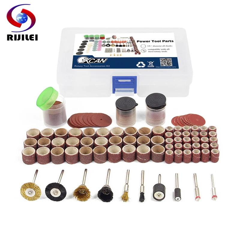 RIJILEI 150PCS Grinder Tools Kit Rotary Polishing Set Mini Drill Grinding Bit Kit For Cutting Carving Grinder Head Abrasive Tool
RIJILEI 150PCS Grinder Tools Kit Rotary Polishing Set Mini Drill Grinding Bit Kit For Cutting Carving Grinder Head Abrasive Tool