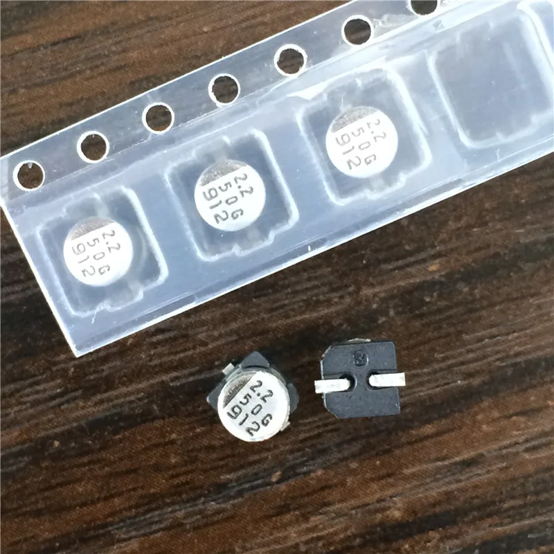 10 шт. 2 мкФ 50V SAMWHA VR серии 4x5 мм 50V2.2uF SMD алюминиевый электролитический