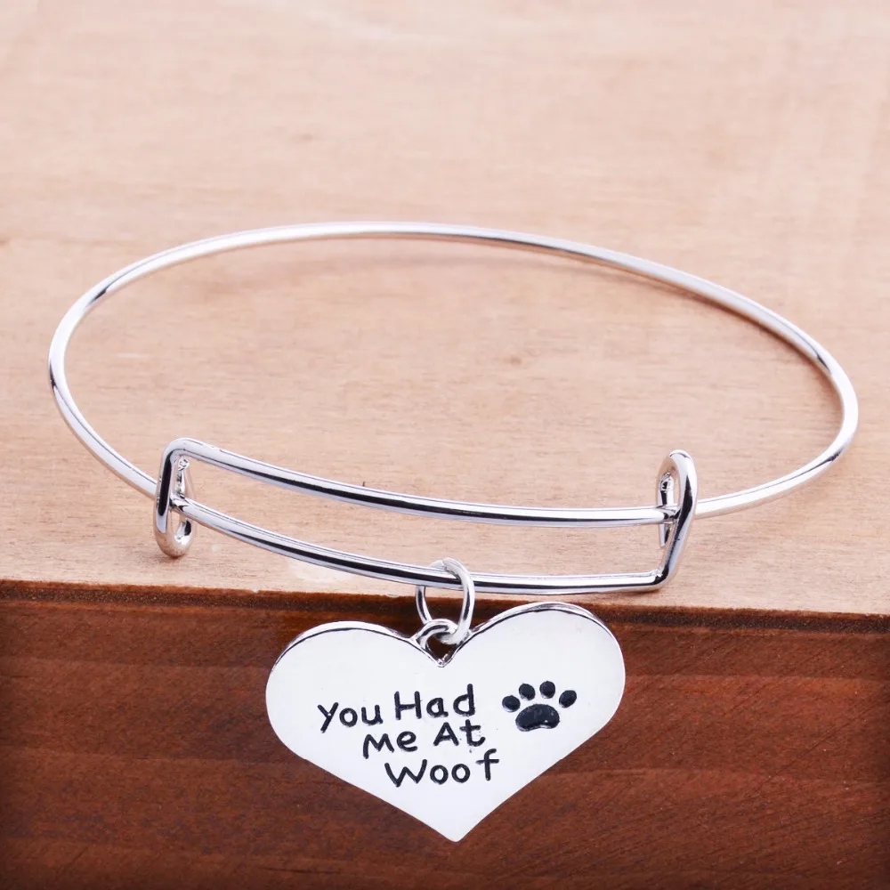 Bespmosp, 12 шт./лот, хит продаж, у вас был я на Woof, оптовая продажа, модный браслет с сердечком, Очаровательная собака, кошка, лапы, браслет с принто...
Bespmosp, 12 шт./лот, хит продаж, у вас был я на Woof, оптовая продажа, модный браслет с сердечком, Очаровательная собака, кошка, лапы, браслет с принто...