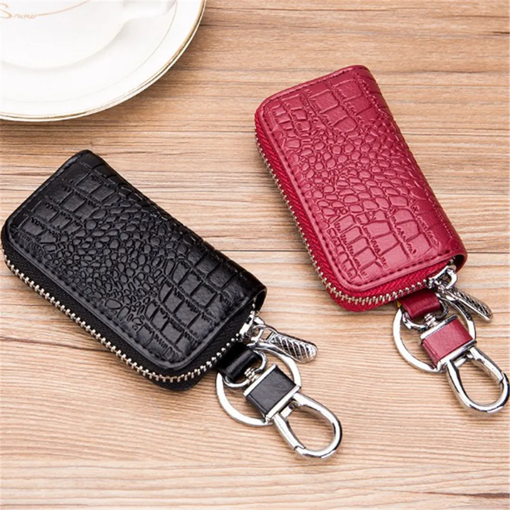 Unisex Solid Color Key Wallets Crocodile Pattern Car Key Bag Useful Key Case Holder Multifunction Zipper Hanging Bag For Car Key
Unisex Solid Color Key Wallets Crocodile Pattern Car Key Bag Useful Key Case Holder Multifunction Zipper Hanging Bag For Car Key