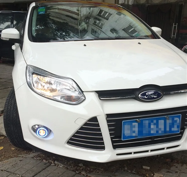 eOsuns Innovative COB angel eye led daytime running light DRL + halogen Fog Light + Projector Lens for ford focus 2012
eOsuns Innovative COB angel eye led daytime running light DRL + halogen Fog Light + Projector Lens for ford focus 2012