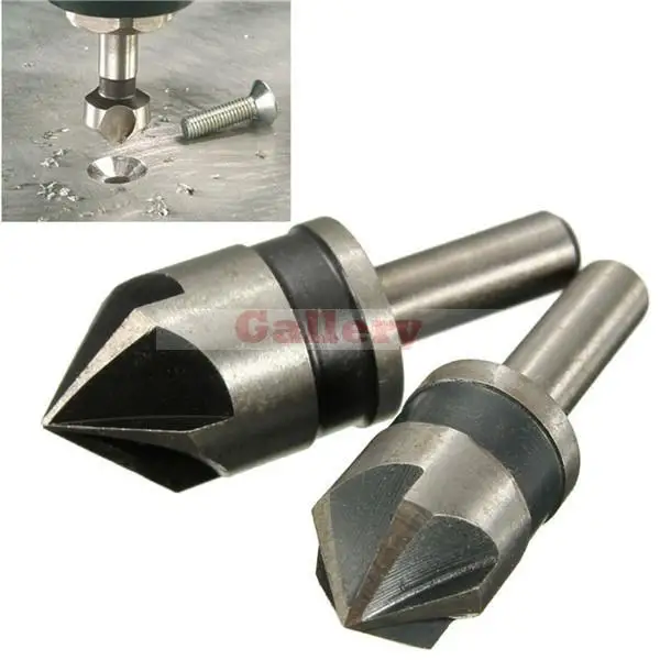 2 Pcs 5 Flute 82 Degree 1/4 Shank Countersink Drill Bit Set Chamfer Cutter 1 Drill Bit Set Bit Forstner
2 Pcs 5 Flute 82 Degree 1/4 Shank Countersink Drill Bit Set Chamfer Cutter 1 Drill Bit Set Bit Forstner