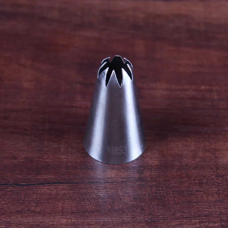 25*40(mm) Stainless Steel Decorating Tip, Cake Noozle, Cake Puff Decorating Tools Icing Piping Sugarcraft Pastry Tip,M853
25*40(mm) Stainless Steel Decorating Tip, Cake Noozle, Cake Puff Decorating Tools Icing Piping Sugarcraft Pastry Tip,M853