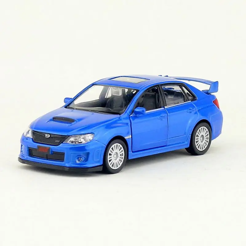 Имитация высокой изысканной игрушечной машины Diecast: RMZ city Стайлинг автомобиля Subaru