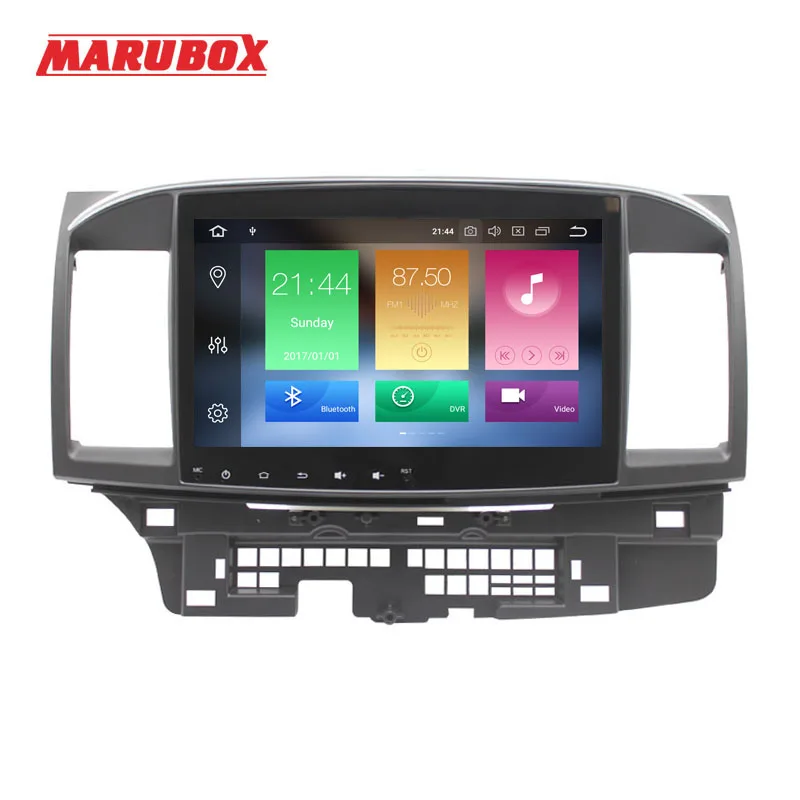 Головное устройство MARUBOX 1Din 4 Гб ОЗУ 10 дюймов Android 9 0 для Mitsubishi Lancer 2006 2015 стерео