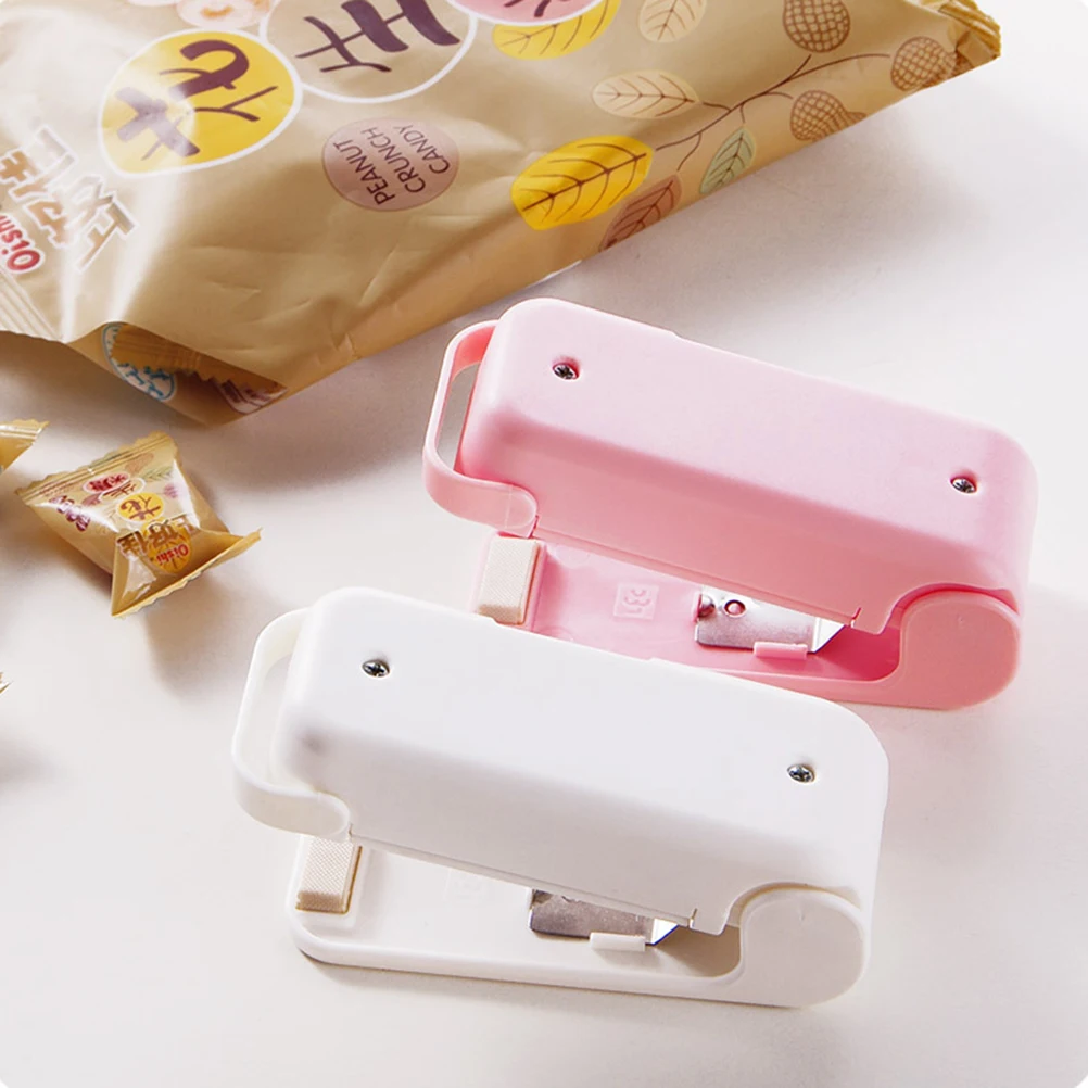 ABS Plastic Super Sealer Food Fresh Sealer Mini-sealing Machine multi-use Metal Bag Clips For Home Kitchen Storage Organization
ABS Plastic Super Sealer Food Fresh Sealer Mini-sealing Machine multi-use Metal Bag Clips For Home Kitchen Storage Organization