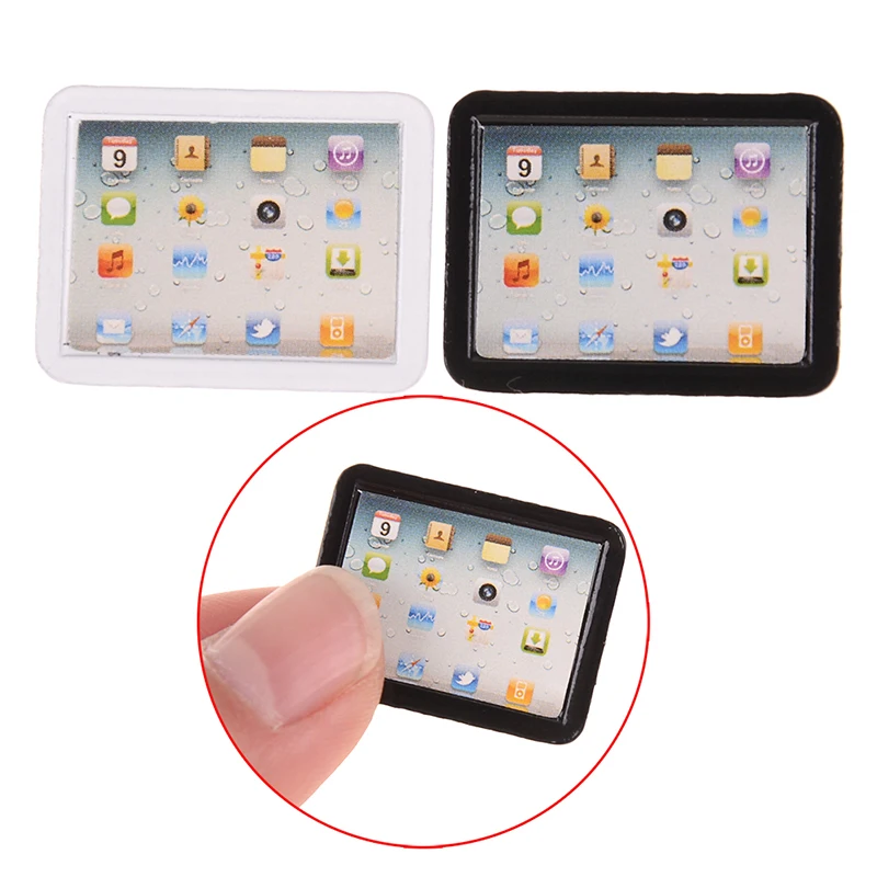 1PCS 1:12 Scale Laptop Mini-Tablet Computer Toy Dollhouse Miniature Toy Doll Food Kitchen Living Room Decoration Accessories
1PCS 1:12 Scale Laptop Mini-Tablet Computer Toy Dollhouse Miniature Toy Doll Food Kitchen Living Room Decoration Accessories