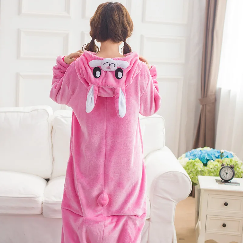 Adults Animal Kigurumi Pink Rabbit Pajamas Sets Sleepwear Cosplay Zipper Onesie Hooded Women Men Winter Unisex Cartoon Pajamas
Adults Animal Kigurumi Pink Rabbit Pajamas Sets Sleepwear Cosplay Zipper Onesie Hooded Women Men Winter Unisex Cartoon Pajamas